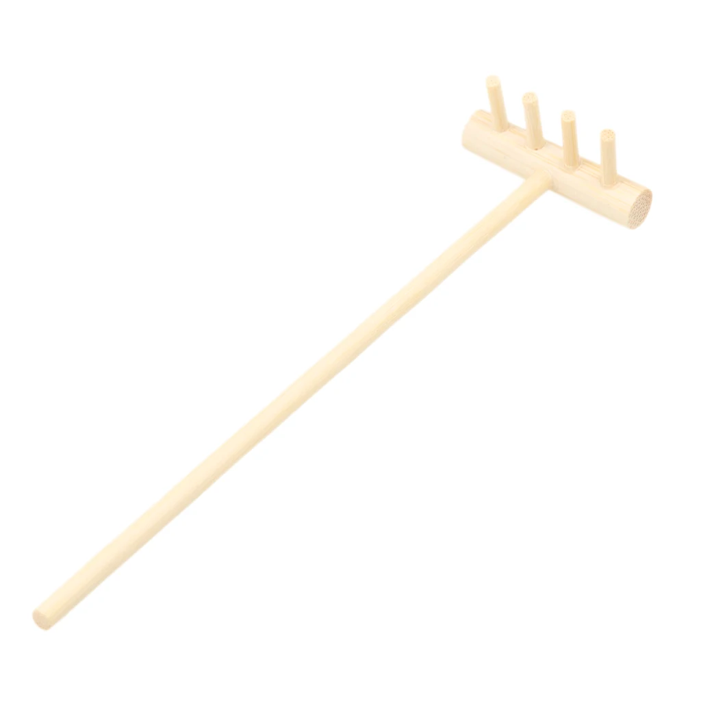 Zen Garden Sand Buddha Ornament Statue Natural Stones Wooden Rake Tealight Holder Incense Burner Meditation Crafts