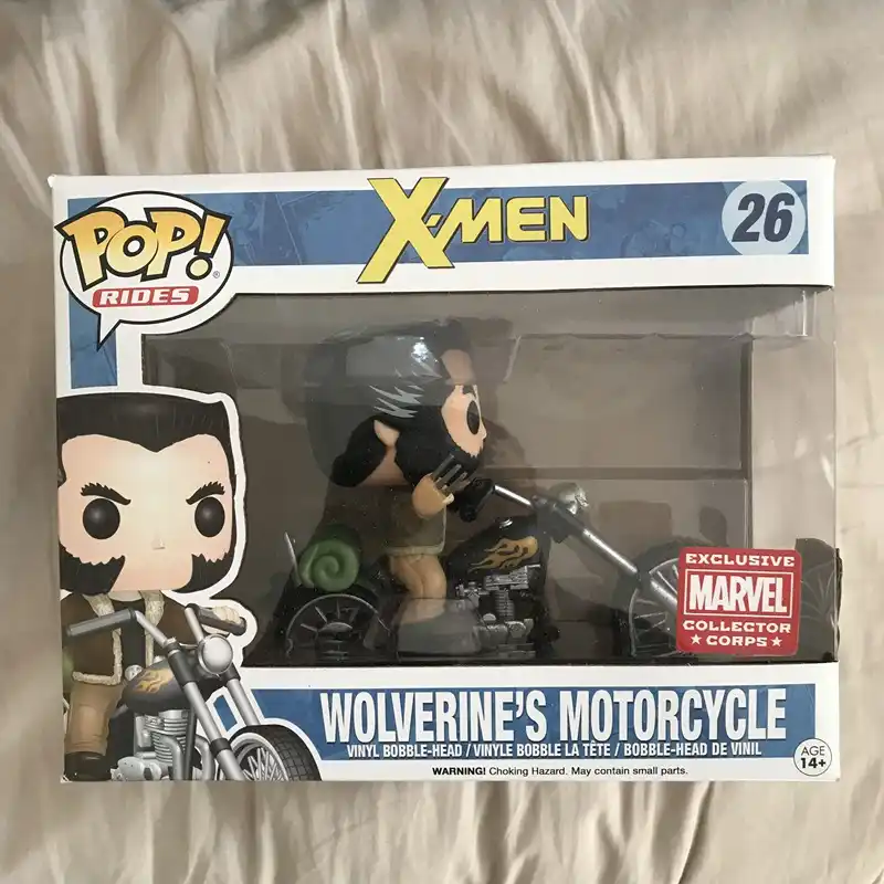 wolverine's motorcycle pop