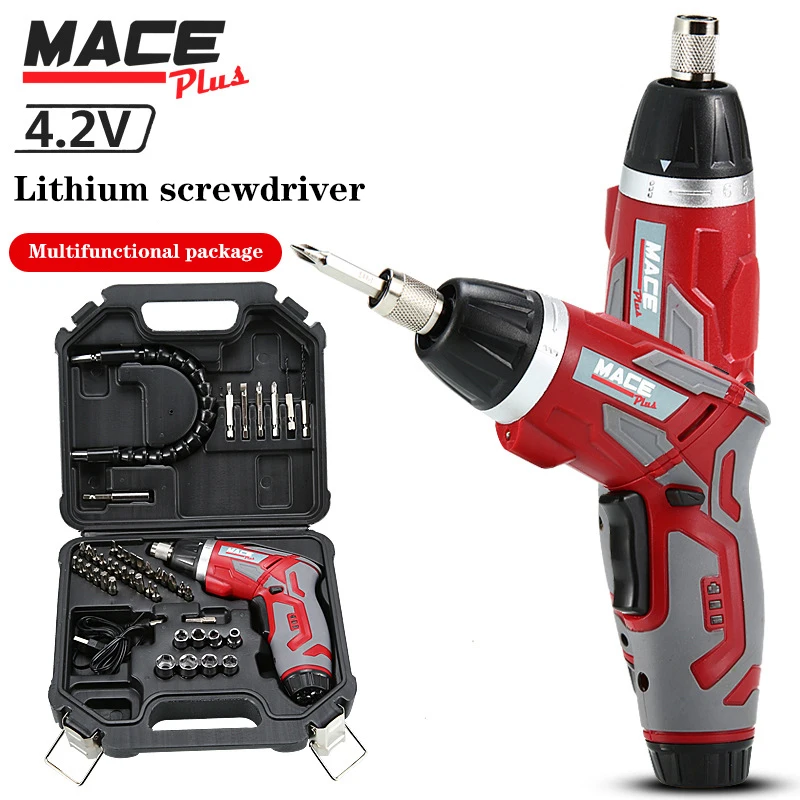 

4.2VUSB Lithium Electric Drill Mini Electric Screwdriver Set