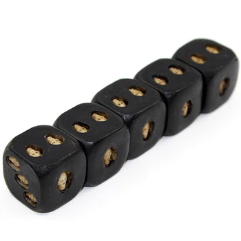 

5 Pcs Vintage Leisure Toys Party Devil Board Game Resin Accessories Gambling Grinning Entertainment Bar Poker Skull Dice