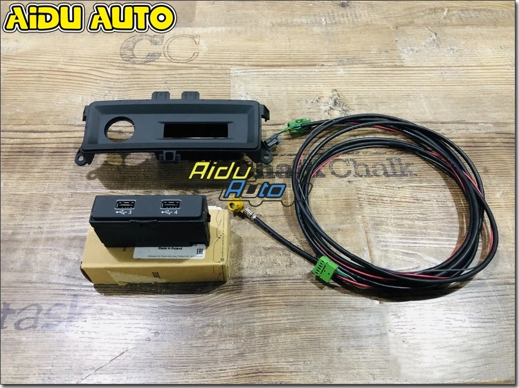 Для Audi A6 C8 заднее сиденье двойной usb зарядка