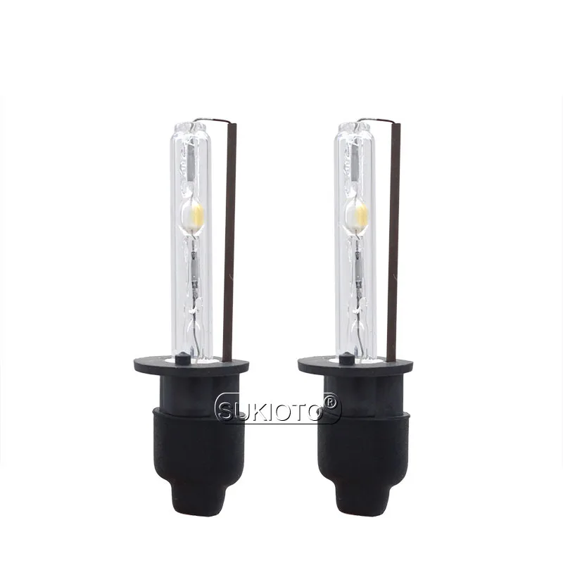 SUKIOTO Premium Cnlight HID Headlight Bulb H1 H3 H7 H11 HB3 HB4 D2H Auto Headlamp Light 4300K 5000K 6000K For 35W Xenon Ballast Kit  (7)