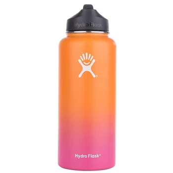 

Hydro Flask Water Bottle - Stainless Steel & Vacuum Insulated - Wide Mouth with Straw Lid - Multiple Sizes & Colors