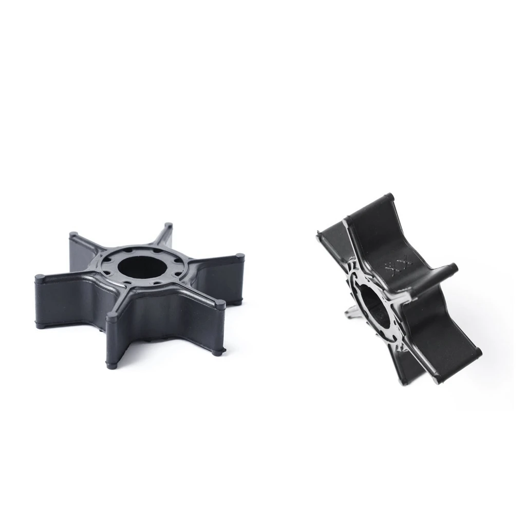 2PCS Water Pump Impeller For YAMAHA 63V-44352-01-00 2/4Stroke 8/9.9/15/20hp