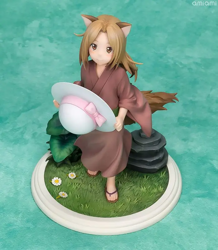 Аниме игрушка Natsume друзья счет маленькая лиса демон взять шляпу Sub-Fox 1/7 в коробке гаражный комплект