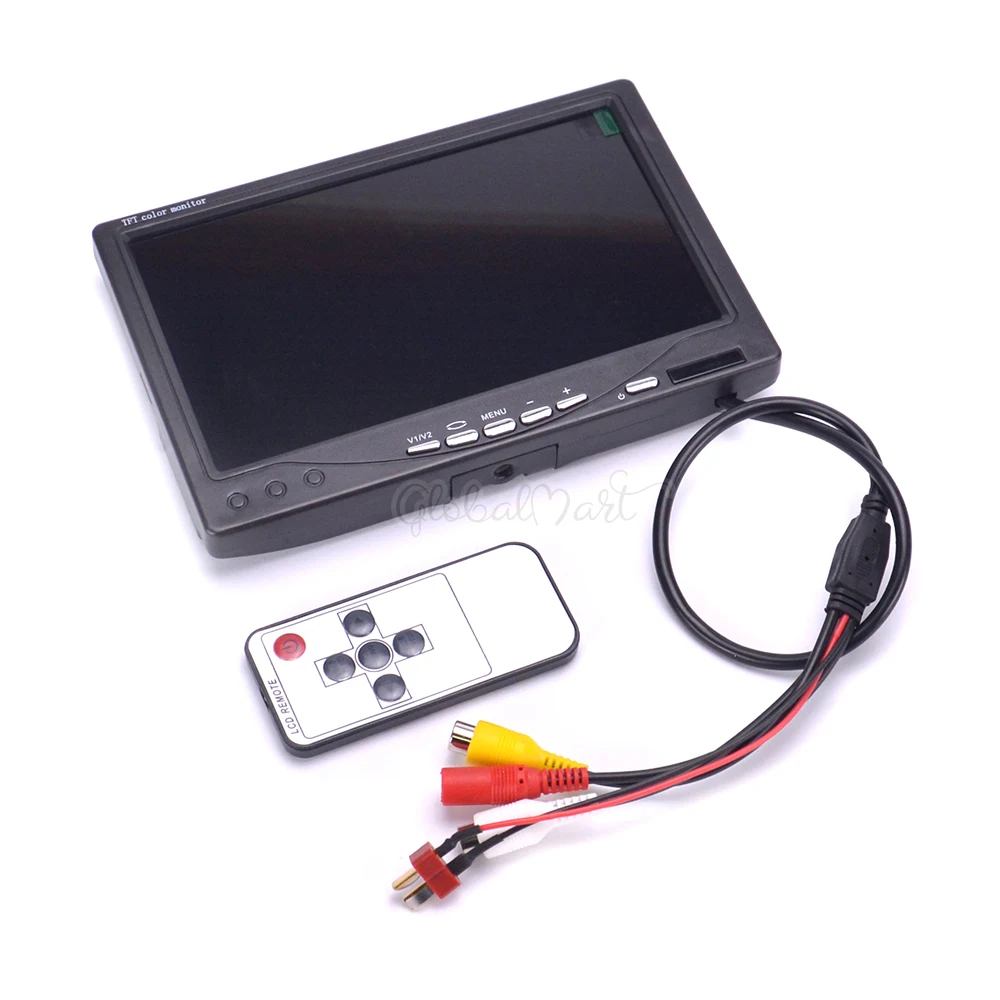 7 дюймовый ЖК монитор FPV TFT 1024x600 IPS экран без синего дисплея солнцезащитный козырек