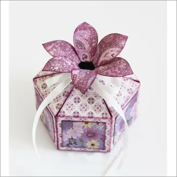 

L-Sunday Crafts Die Cuts Gift Box Metal Cutting Dies Stencils Scrapbooking Embossing Card Making Crafts DIY