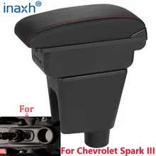 Boîte d'accoudoir pour Chevrolet Spark III Aveo T200, boîte de rangement de Console, accessoires de voiture, pièces intérieures