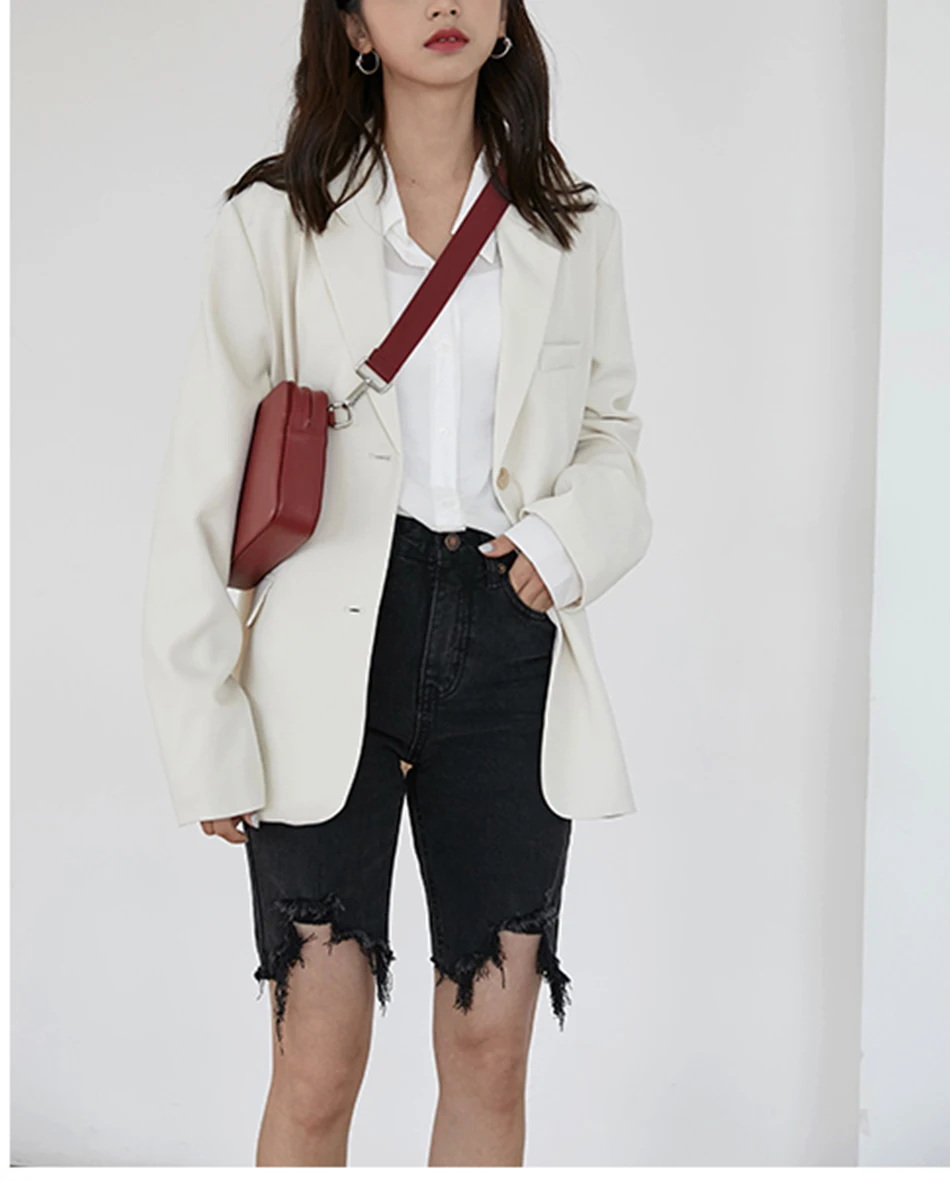 Genayooa офисный Женский блейзер Feminino Slim Fit женские блейзеры и куртки тонкая женская куртка черный блейзер Mujer Повседневная