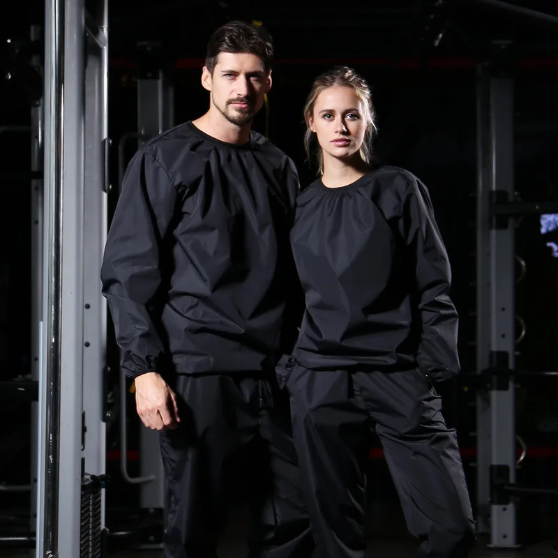 

Violent Khan Service WOMEN'S Suit Sweat Sweating Drop Body Control Body Suit Men's Running Fitness Autumn New Style Large Size E
