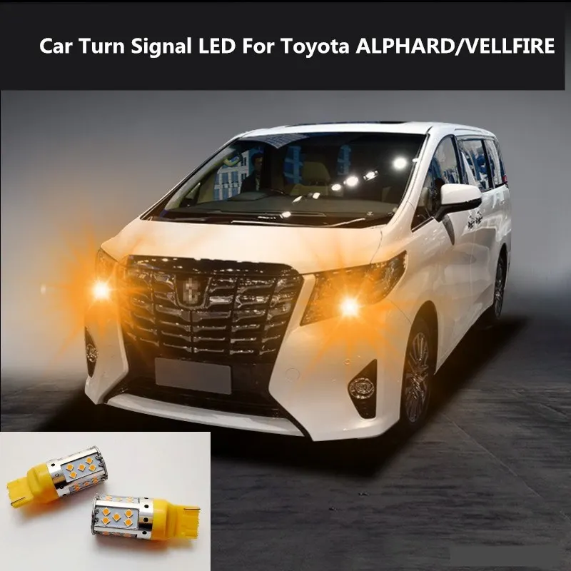 

2PCS Car Turn Signal LED Command light headlight modification 12V 10W 6000K For Toyota ALPHARD/VELLFIRE