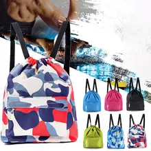 Swimming Drawstring Backpack Fitness Dry Wet Separation Swimsuit Storage Bag