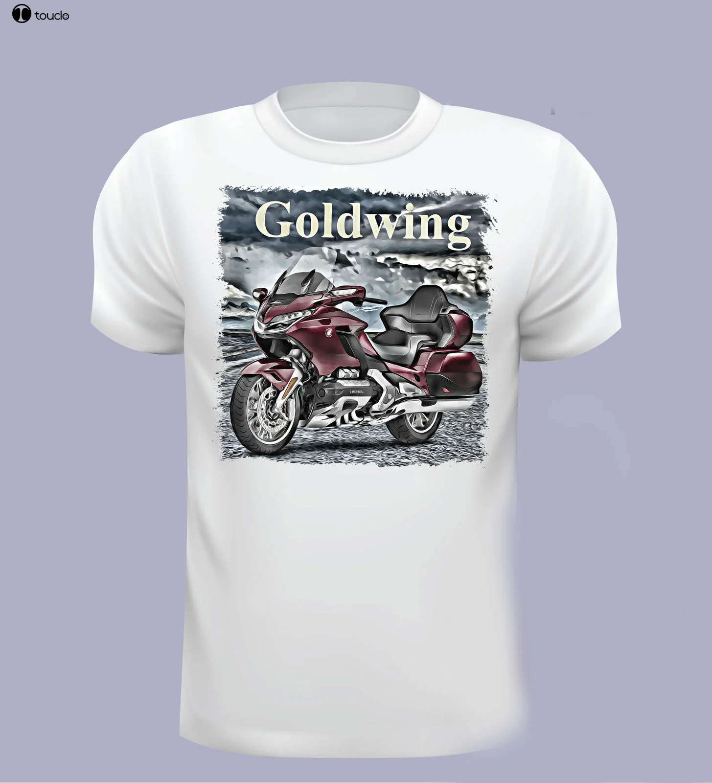 Hot Men'S T Shirt Fashion Print T-Shirt Summer Style Goldwing Shirts Japanese Motorcycle Tee Shirtsleeveless | Мужская одежда