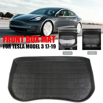 

Vehemo 1 Pc Before Cargo Tray Trunk Floor Foldable Front Trunk Mat High Quality Scratch Prevention Dust-Proof Waterproof