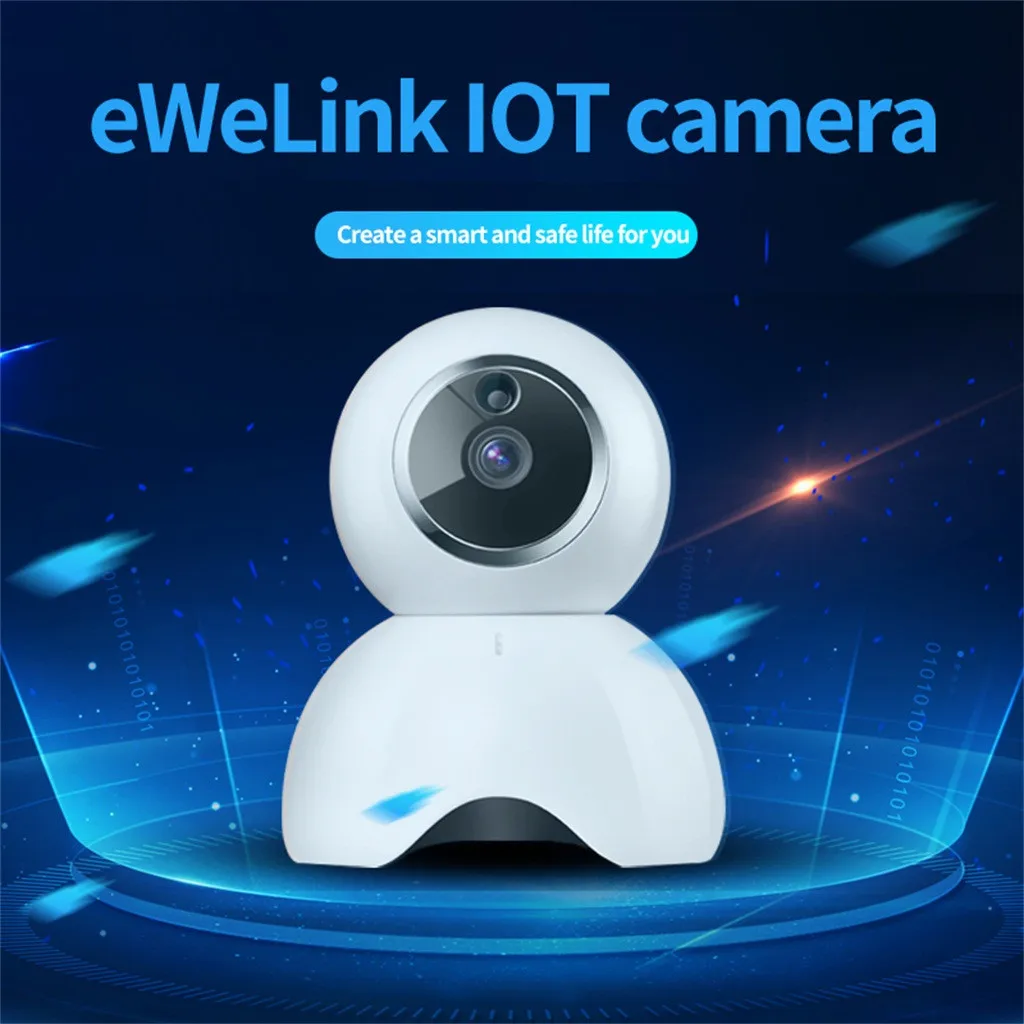 Ip-камера Smart IOT HD камера домашняя HD камера Wi-Fi безопасность ночное видение голосовой домофон качающаяся голова камера eWeLink приложение