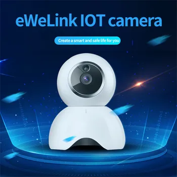 

IP Camera Smart IOT HD Camera Home HD Camera Wifi Security Night Vision Voice Intercom Shaking Head Camera eWeLink APP