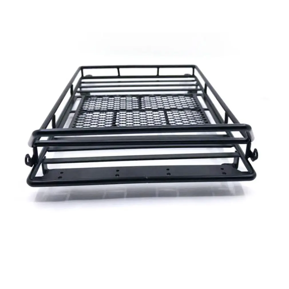 Metal Roof Rack Luggage Carrier with 36 LED Spotlight bar For 1/10 RC Crawler Traxxas Trx4 RC4WD Wrangler Axial Scx10 | Игрушки и хобби