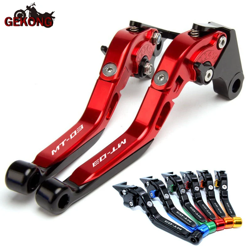 

Для YAMAHA MT-03 MT03 MT 03 2005-2011 аксессуары для мотоциклов CNC Складные Выдвижные рычаги тормозной муфты с логотипом