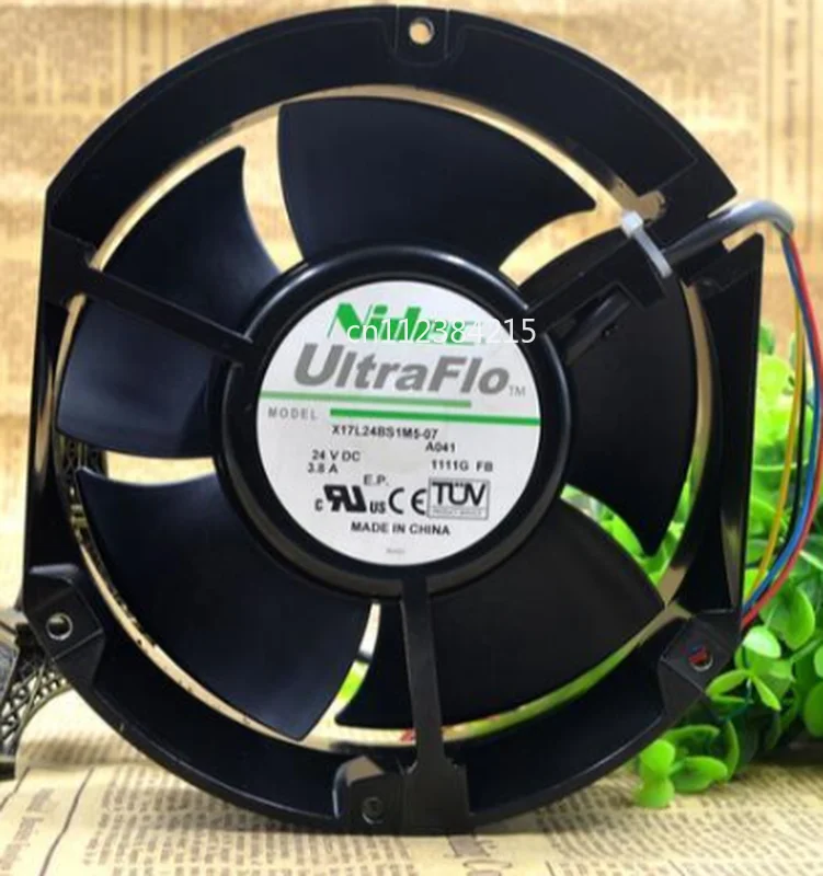 

Free shipping X17L24BS1M5-07A041 17250 DC 24V 3.8A 17250 17CM Axial Flow Cooling Fan