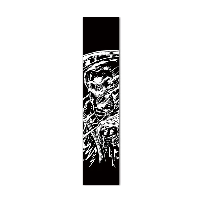 Durable Non-slip 120*25cm Skateboard Sandpaper Scooter Cruiser Griptape Longboard Deck Sticker Sand Paper Skate Board Abrasive