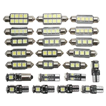 

23Pcs LED Car Interior Light e Trunk Map License Plate Lamp Bulb Kit