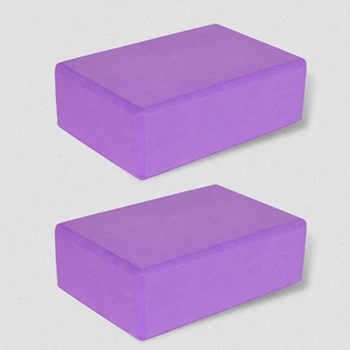 

EVA Foam Yoga bricks Stretching Aid Gym Pilates Exercise Fitness Strong