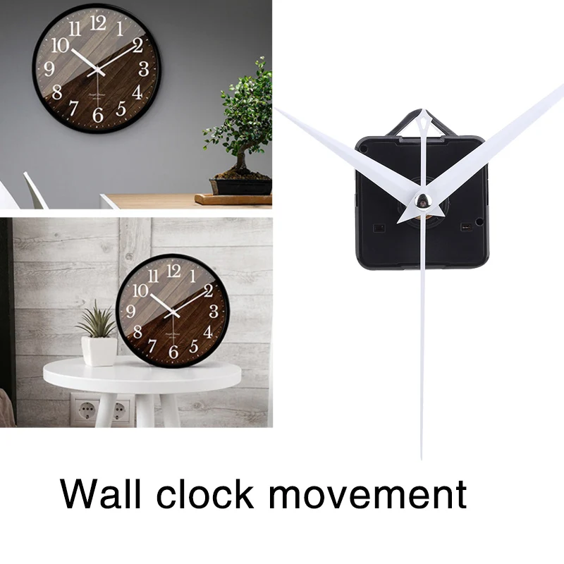 Classic Hanging Tool DIY with White Hands Clock Movement Drop Shipping Home Dcor Clock Parts Useful Replacement Set Quartz
