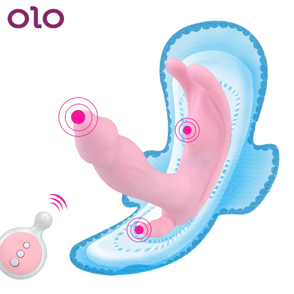 Wireless Remote Clitoris Stimulator G-spot Wearable Vibrator_voghion.com