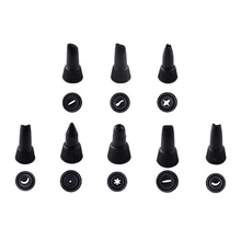 Упаковка из 8 пластиковых ногтей цветок скульптуры советы устройство DIY гель Дизайн Инструменты