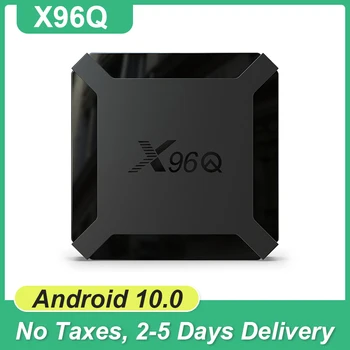 

X96Q TV BOX Android 10.0 Allwinner H313 Quad Core 1G 8G 2.4G WiFi 2G 16G 4K Media Player Smart TV Box X96 Q PK X96 Mini