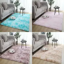 1 шт галстук-Краска Градиент цвета ковер вашабе Противоскользящий ковер для гостиной спальни