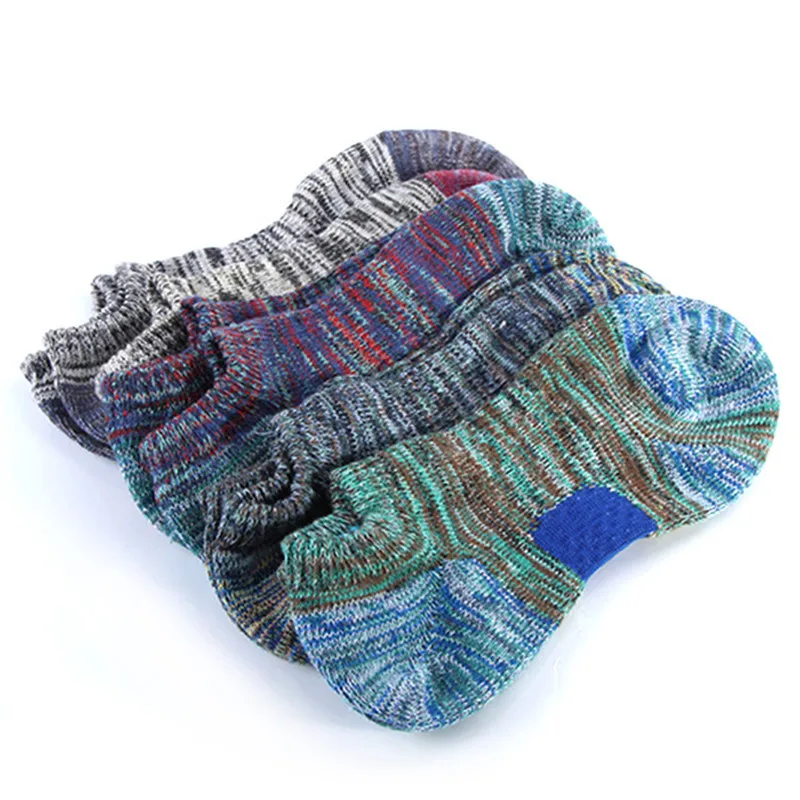 

Winter Ethnic Cotton Ankle Socks Winter Warm National Style Colorful Knit Socks