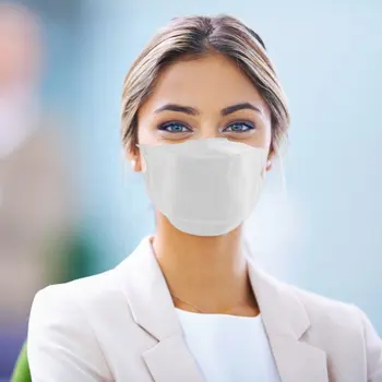 

5pcs 3-Layer Protective Face Mask Mouth Mask Against Droplet Anti-fog and Dust-proof Mask Anti Smoke