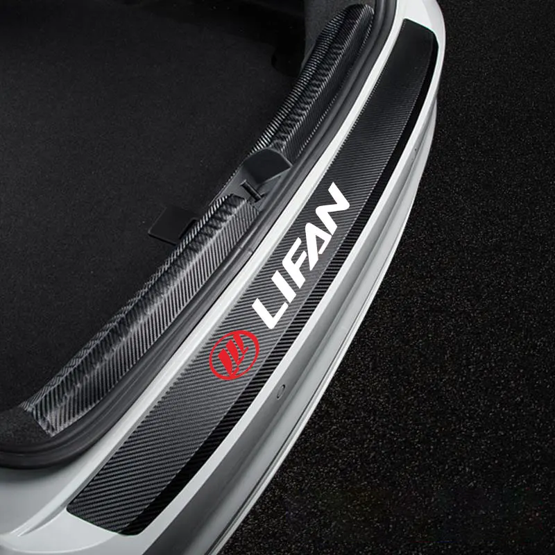 Наклейки на задний бампер автомобиля для Lifan Solano X60 125CC X50 320 защитная пластина