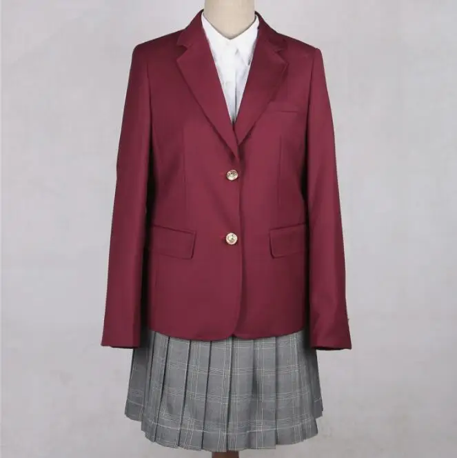 Japan School Uniforms Coats Girls Student Suit Jacket Spring Autumn New British Campus School