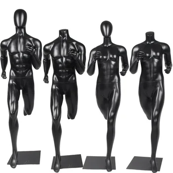 

Running Models Dummies Sports Running Men's and Women's Full Body Window Display