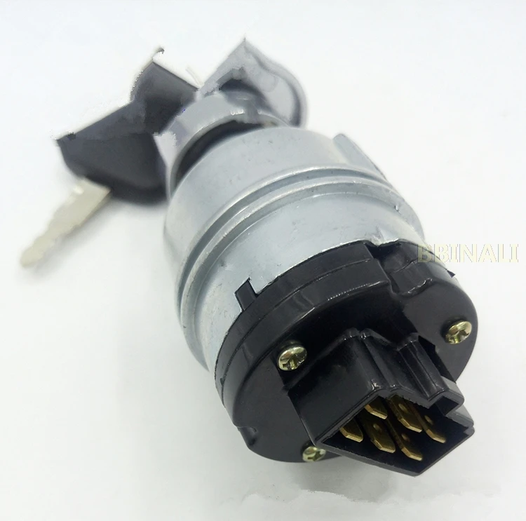 Для мини-экскаватор HITACHI ZX EX120/200/240-1-2-3 с прямым впрыском электроэнергии впрыска топлива экскаватора переключатель зажигания электрический дверной замок starte