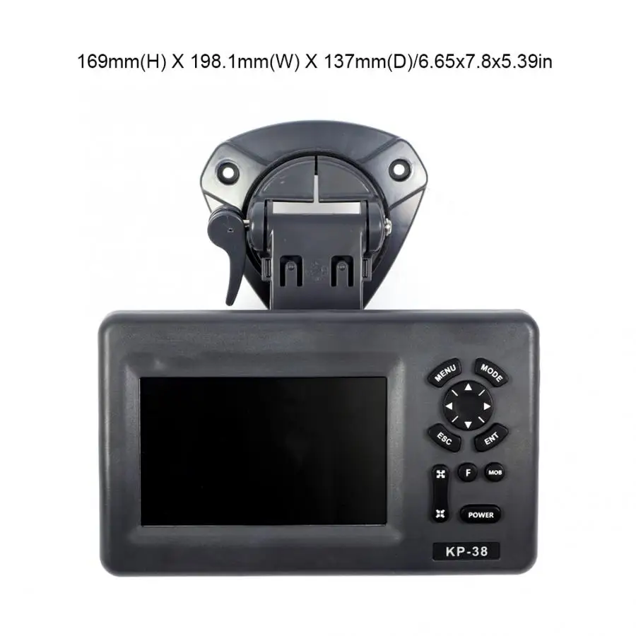 KP-38 5-inch Marine GPS Plotter Colorful LCD IPX5 Waterproof Marine Chart Plotter Satellite Navigator Boat GPS Navigation