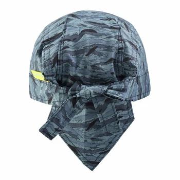 

Heat Insulation Elastic Head Protection Blue Safe Washable Hat Comfortable Scarf Flame Retardant Welding Cap Fashion Helmet