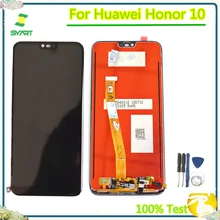 5,84 ''ЖК-экран для huawei honor 10 ЖК-дисплей сенсорный экран дигитайзер сборка для huawei honor 10 COL-L29 ЖК-дисплей s