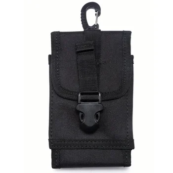 

Outdoor Sport 6 Inch Molle Phone Pouch Tactical Cell Phone Case Holder Military Hunting EDC Waist Pack Running Mobile Phone Bag