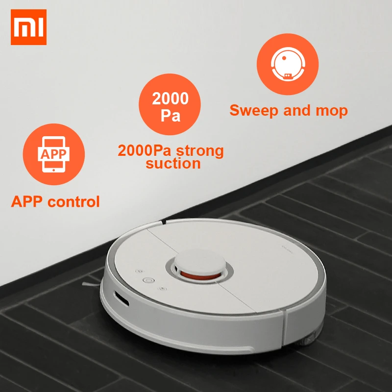  XIAOMI MIJIA Roborock S50 S55 Robot Vacuum Cleaner Household Automatic Sweeping Dust Disinfection A - 4000148576358