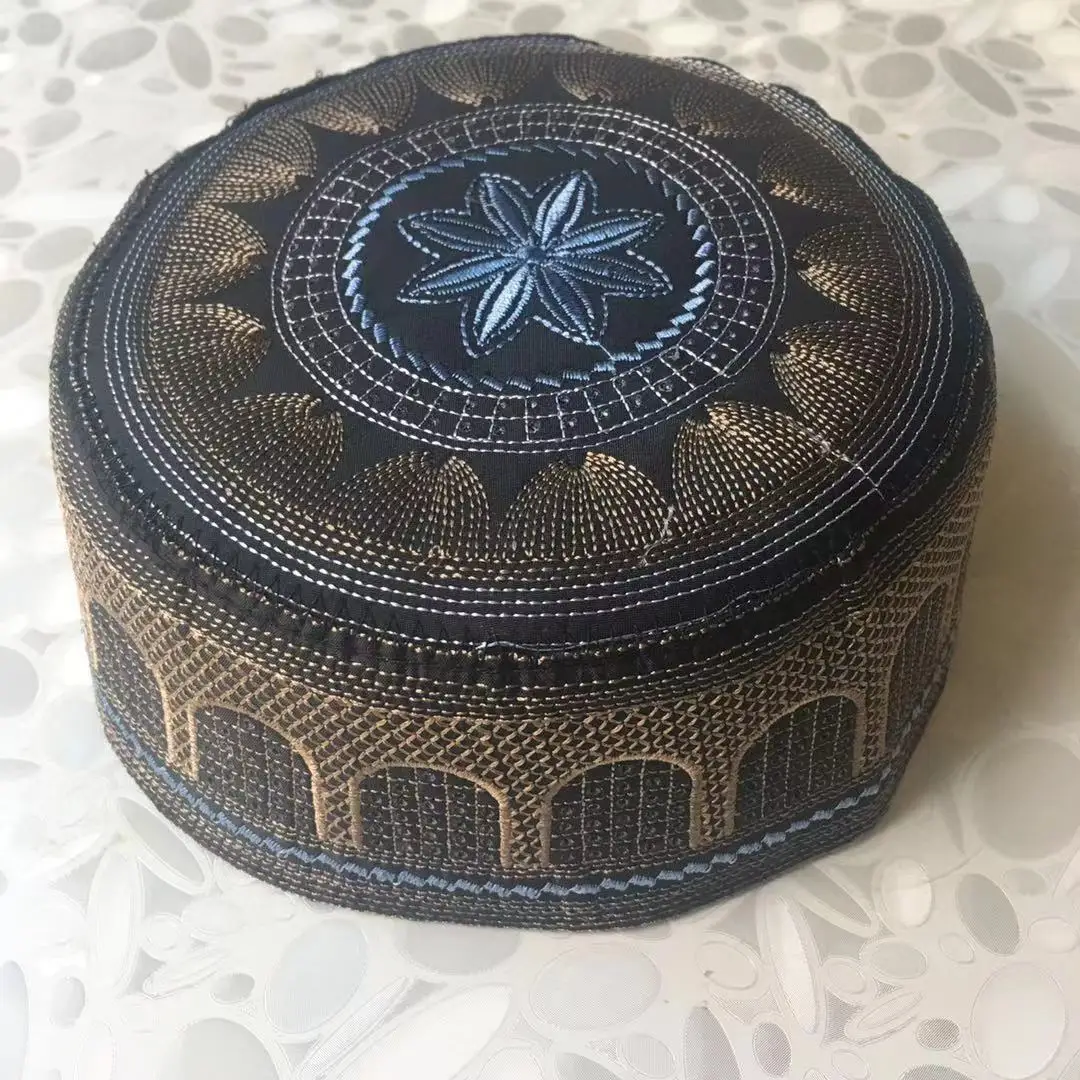 Мусульманская шляпа мужская шляпа мусульманская мужская шляпа Этническая мусульманская шляпа на заказ