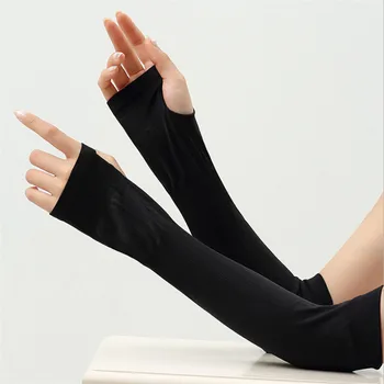 

2 Pcs Arm Sleeves Warmers Safety Sleeve Women Sun Uv Protection Sleeves Long Arm Cover Cooling Warmer For Golf Cycling Summer