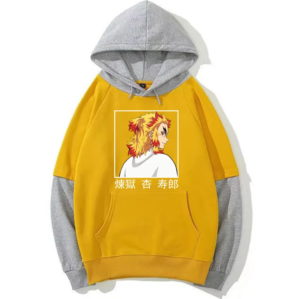 Waliicorners Anime Demon Slayer Rengoku Kyoujurou Demon Slayer Long Sleeve Pullovers 10 H416753669f6f44d7a2686efce61b18dat