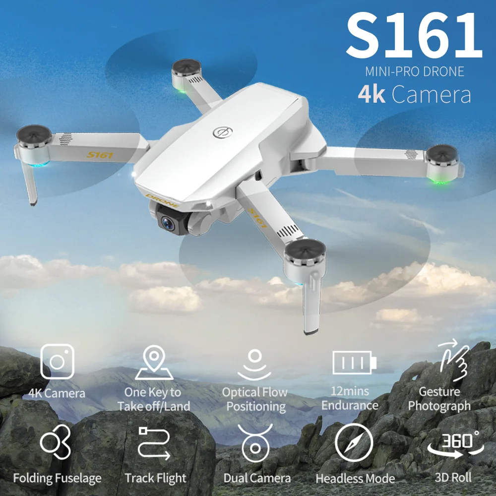 csj s161 mini pro drone 4k
