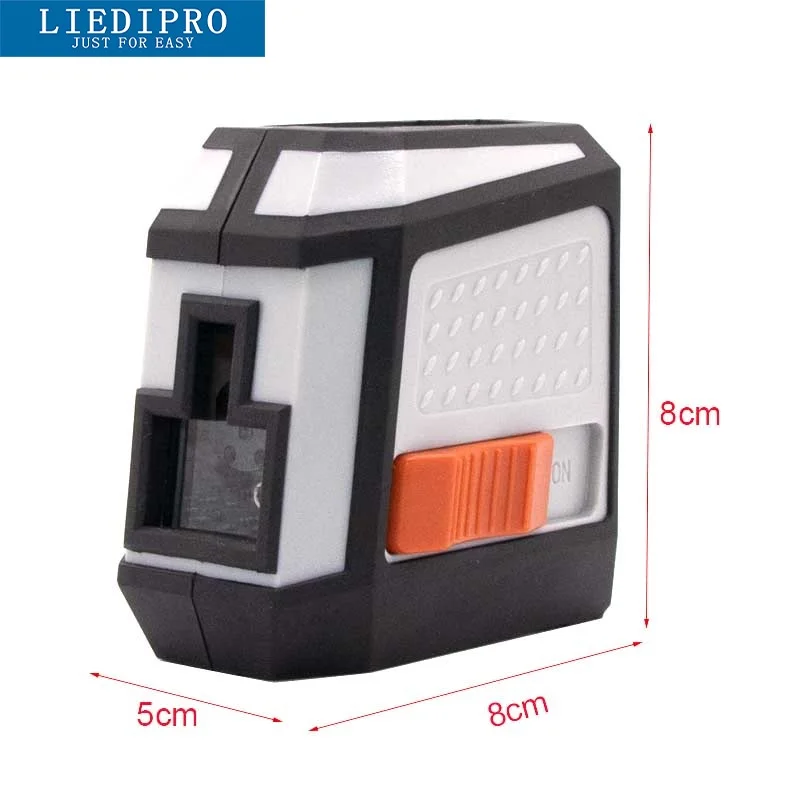 

Mini Laser 2 Red Lines Laser Level Rotary 360 Self-leveling Cross Line Vertical Horizontal Line Laser Red Beam Measuring Tool
