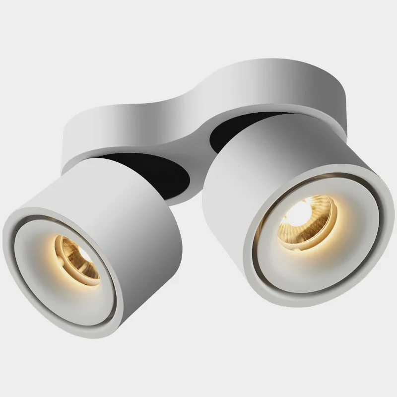 

Dimmable Folding Rotating 360° LED Downlights 14W20W30W COB LED Ceiling Spot Lights AC85~265V LED Wall Lamps Indoor Lighting