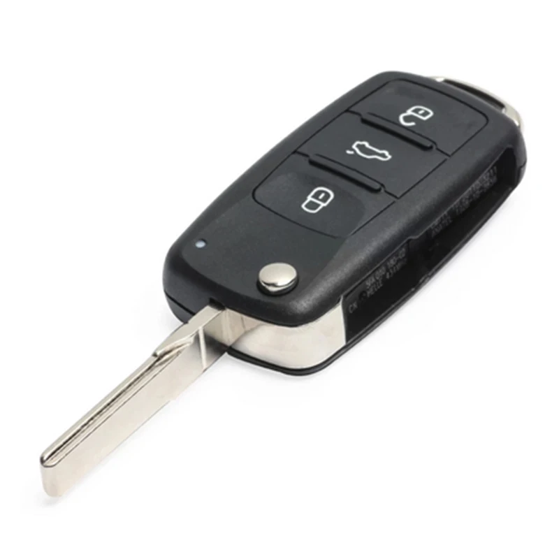 5K0 837 202 Q For Volkswagen Beetle Caddy Golf Jetta 2011 2012 2013 Remote Car Key 3 Button 434MHz ID48 Chip