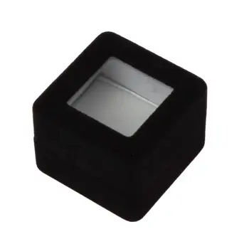 

Velvet Red Ring Wedding Jewelry Box for Engagement Proposal Jewelry Display